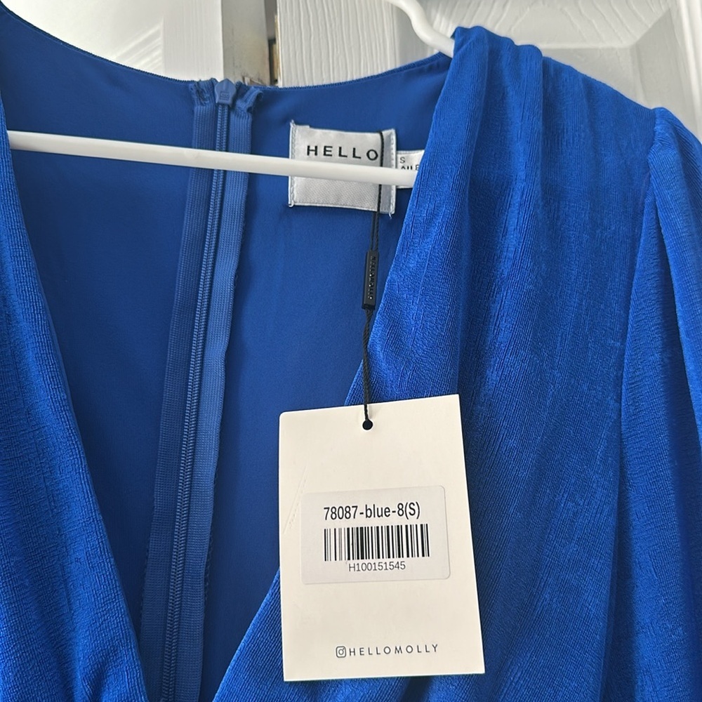 Hello Molly Blue Dress - Picture 4 of 5